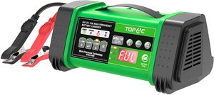 TOPAC 6V12V 15 Amp High Frequency Smart Car Battery Charger