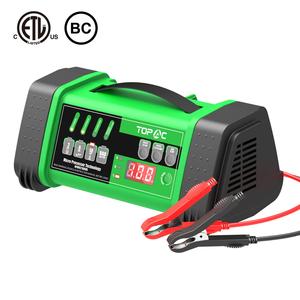 TOPAC 2/6/10A 12/24V Smart Car Battery Charger 