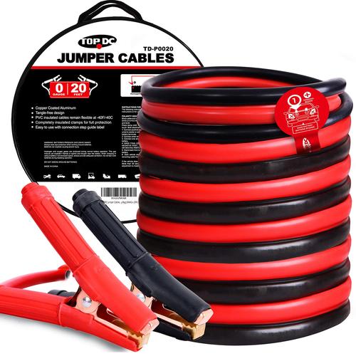 0GA x 20Ft CPA Battery Jumper Cables